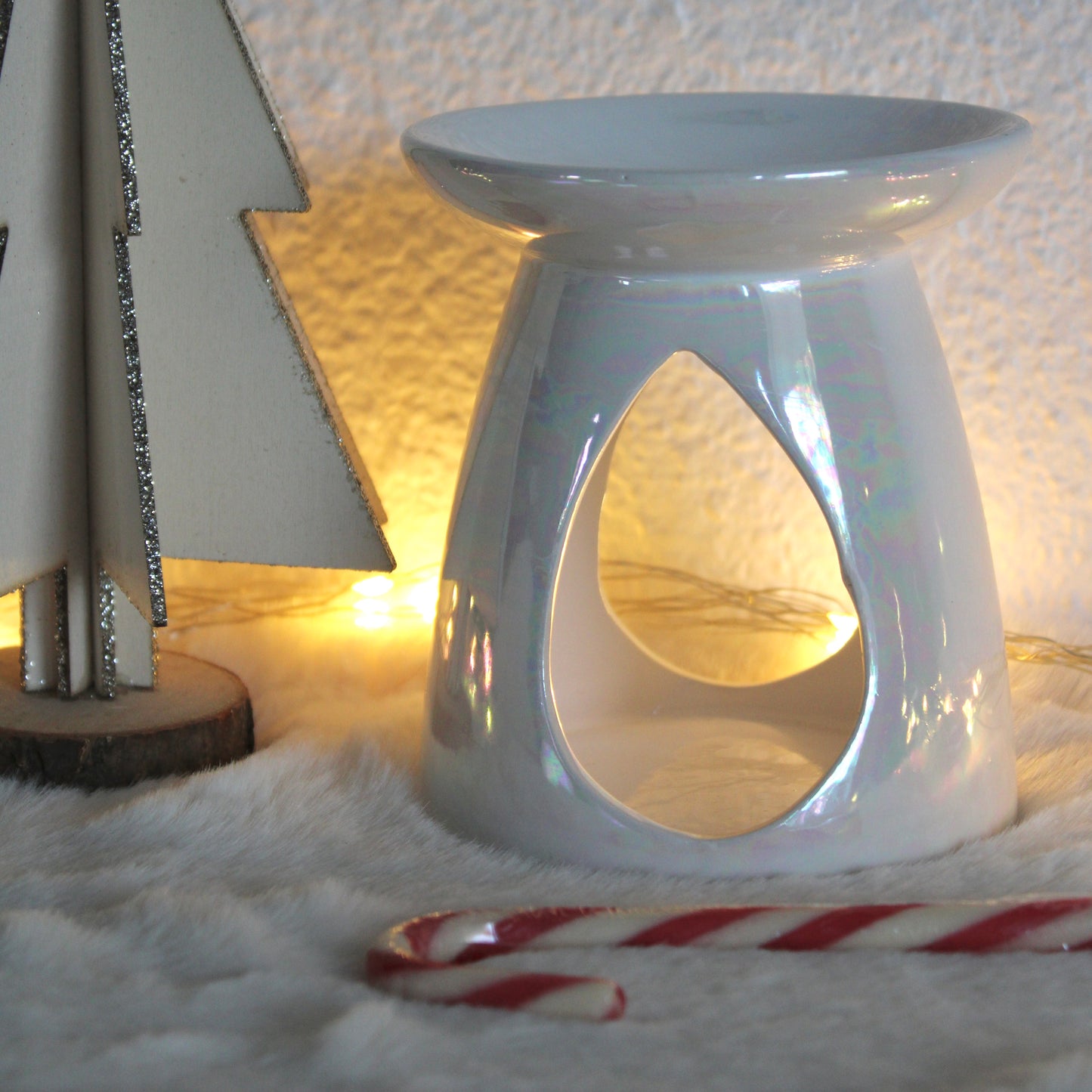 Brûleur Irisé Blanc 🤍 - OFFERT À PARTIR DE 30€ D’ACHAT