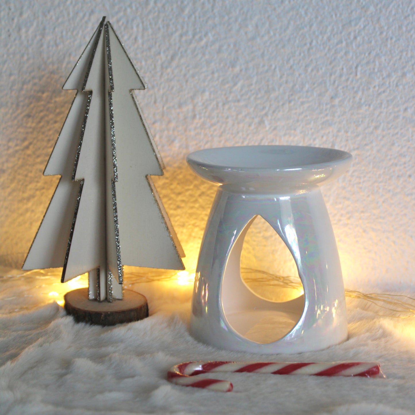 Brûleur Irisé Blanc 🤍 - OFFERT À PARTIR DE 30€ D’ACHAT