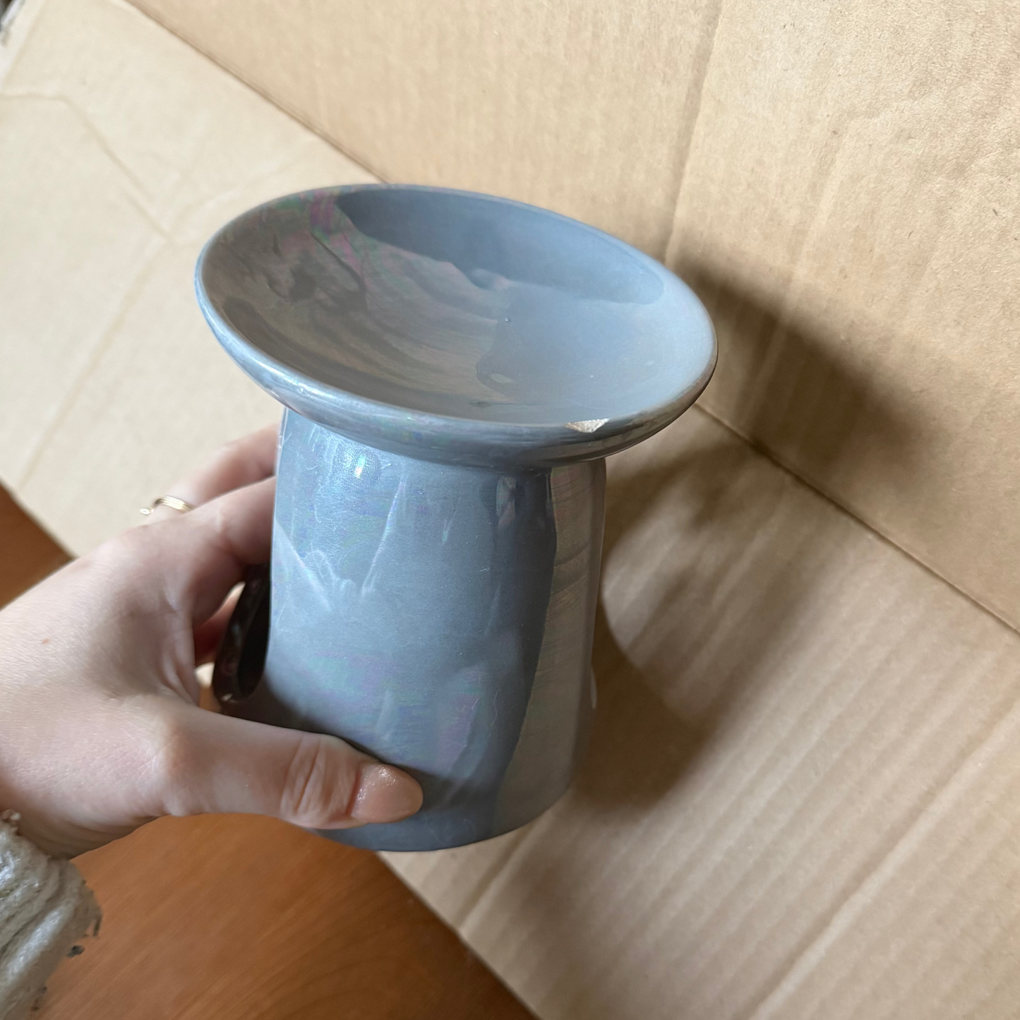 Brûleur irisé gris 3