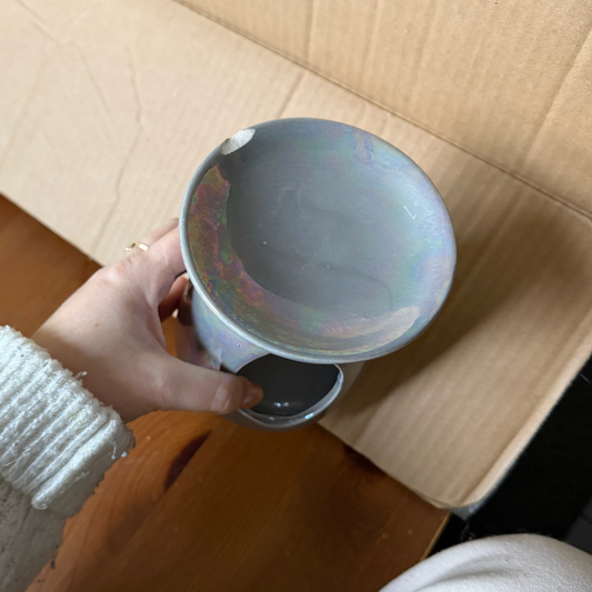 Brûleur irisé gris 4 DÉFECTUEUX